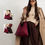 Thumbnail: Luxurious Suede Bag for Women, Hobo Tote Bags– Stylish & Durable Leather Handbag
