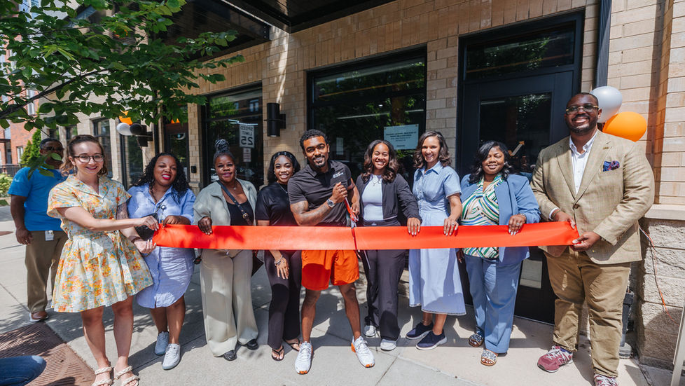 Ribbon cutting for Just Elevate Fitness Club