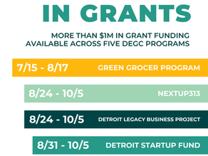 Detroit to award more than $1 million in grants to local entrepreneurs
