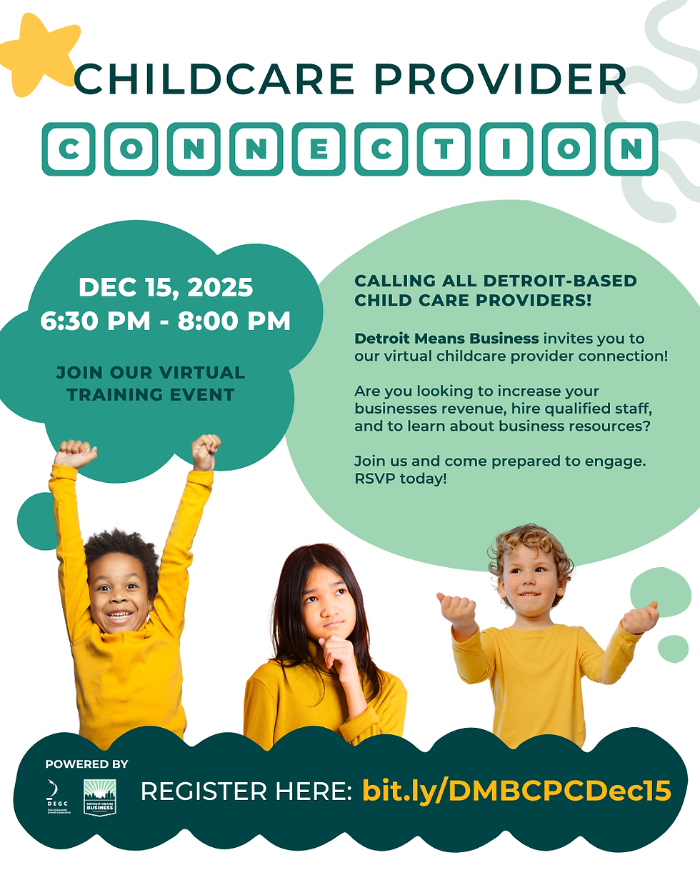 Childcare Provider Connection - Dec. 15, 2025