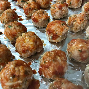 Chicken Parm Meatballs