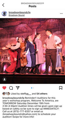 Instagram Post Audition Info