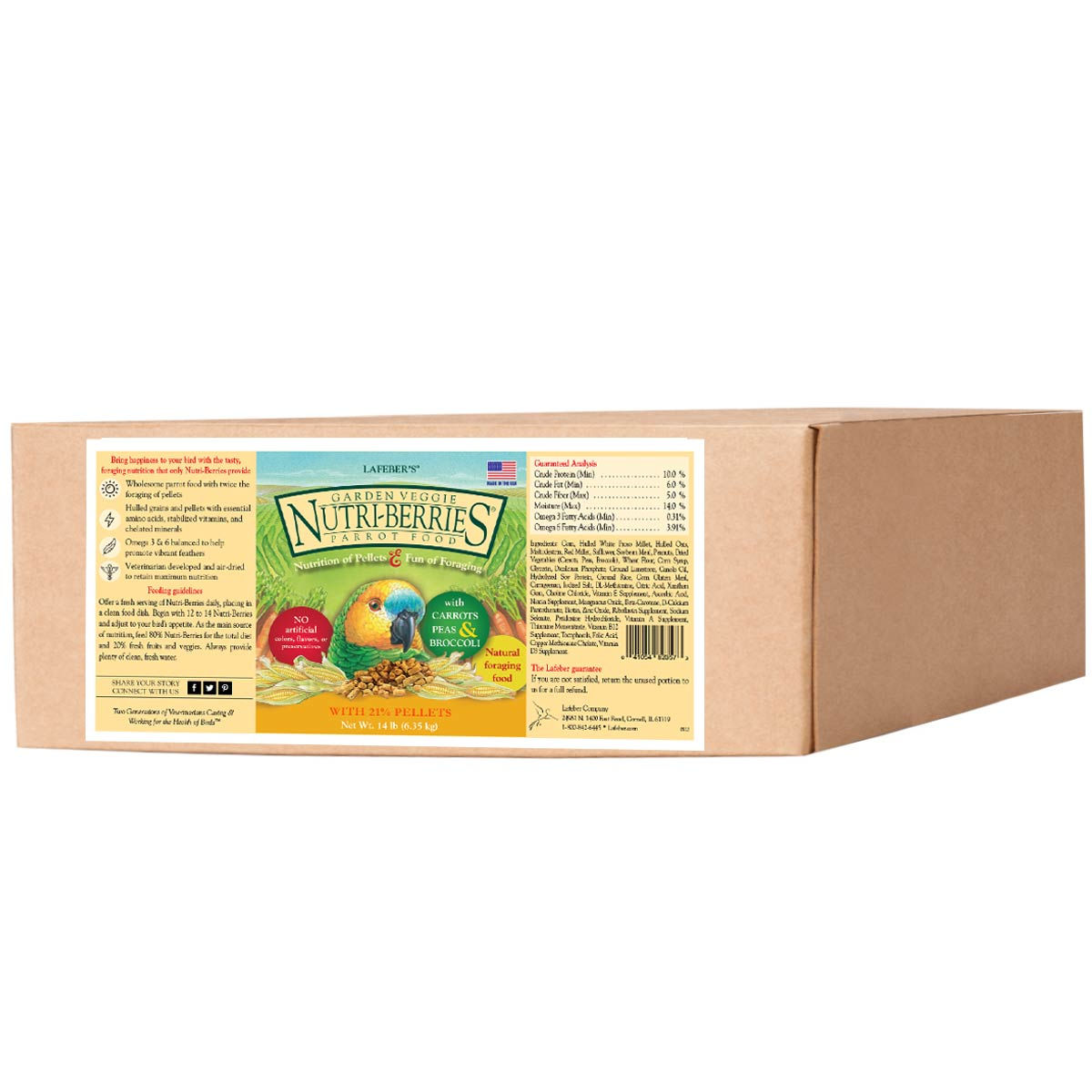 Lafeber Garden Veggie Nutri-Berries 14 lb