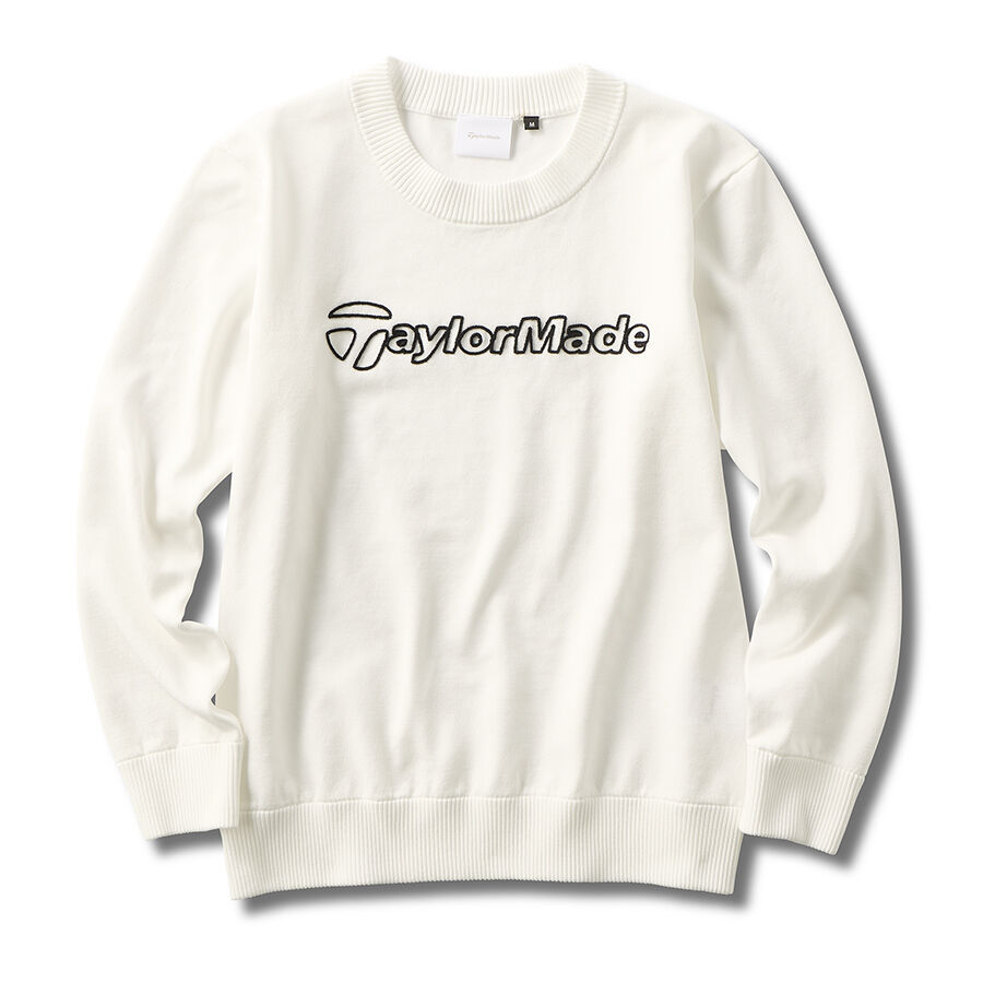 Thumbnail: SS26【Ws】Chain Stitch Logo Long-Sleeve Sweater