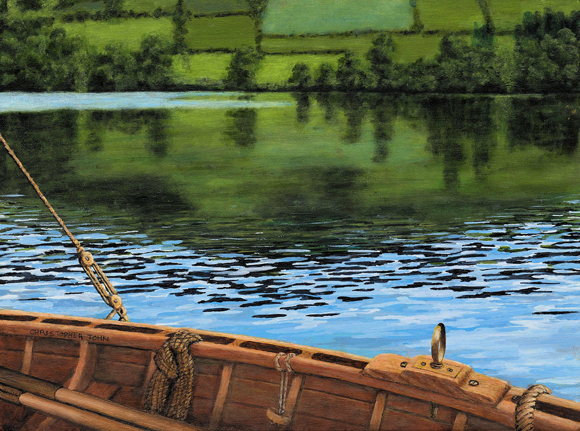 Sailing on Lough Derg