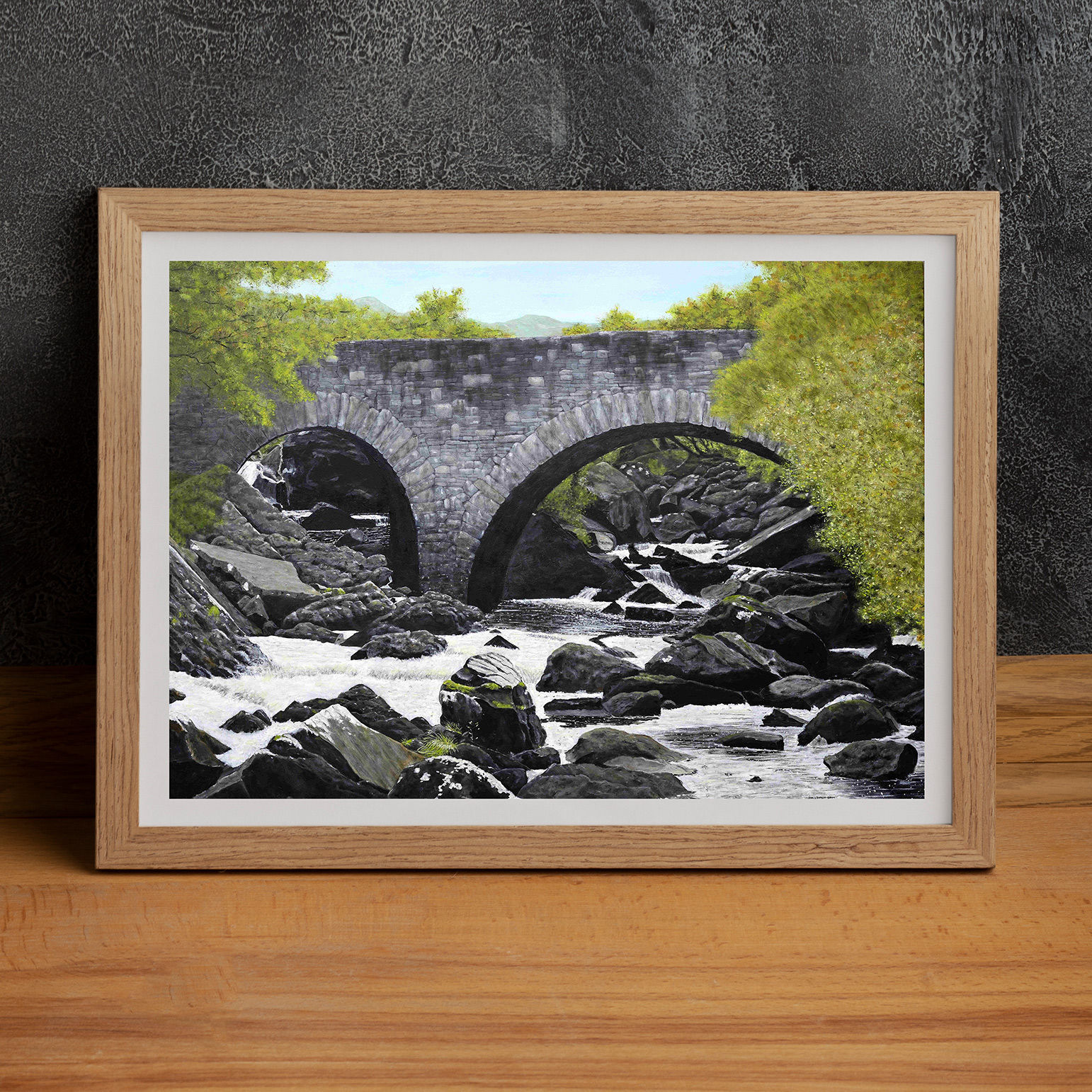 Galway's Bridge / Giclee Print