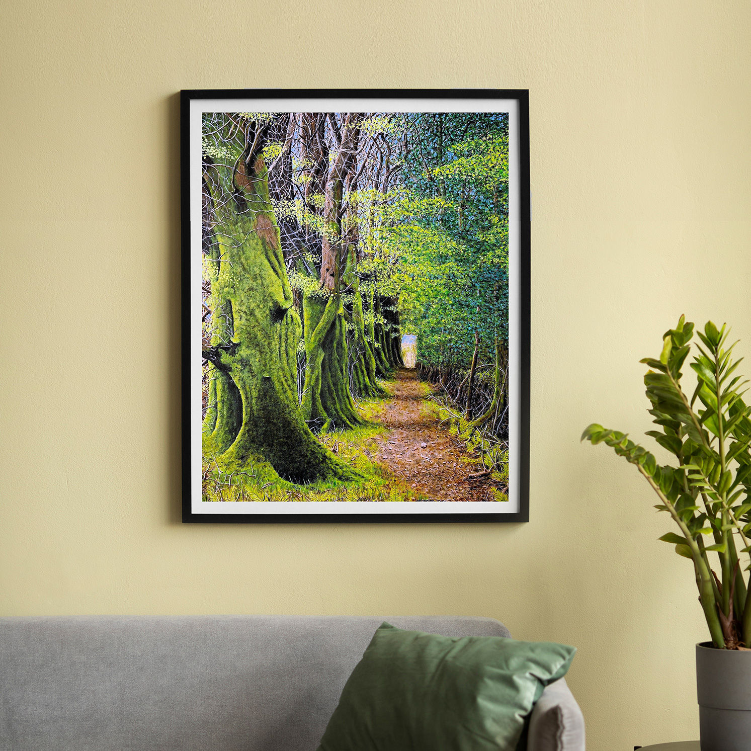 Glanageenty Forest / Giclee Print