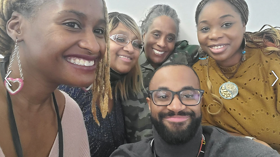 Charlene from ADA Visits National Geographic Office