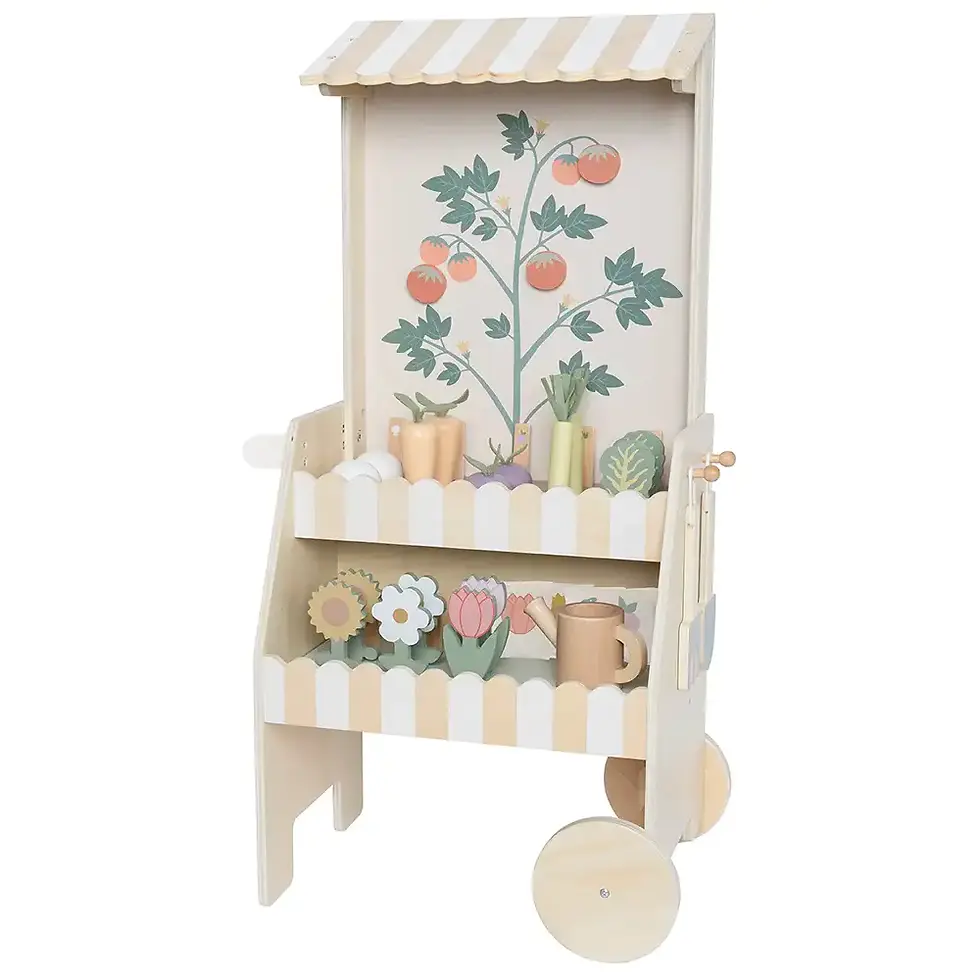 Wooden Gardening Wagon