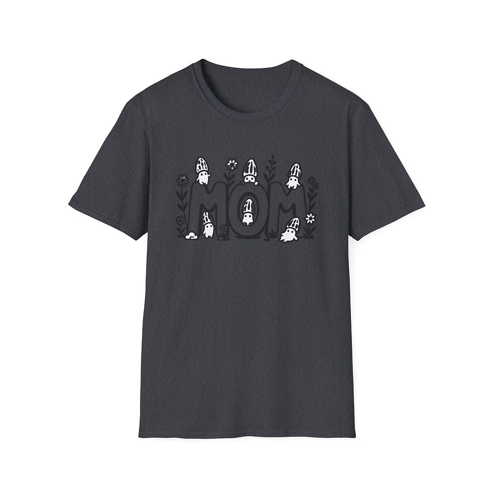 Thumbnail: Mom Floral Doodle T-Shirt — Hand-Drawn Garden Mother’s Day Tee