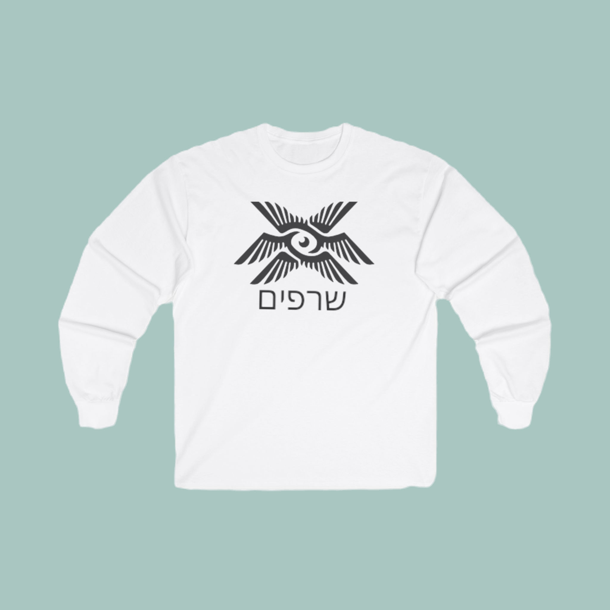 "Seraphim-Hebrew" Ultra Cotton Long Sleeve Tee