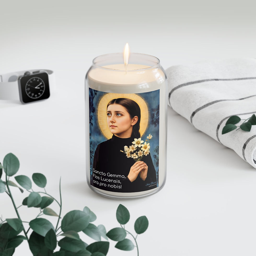 Thumbnail: Saint Gemma Galgani Grace Candle: Kindle Devotion