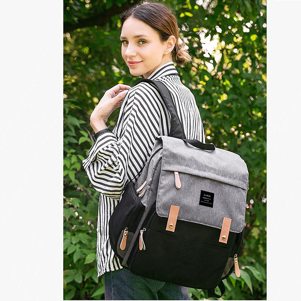 Thumbnail: Catholic Faithful Travel Diaper Backpack — Waterproof Multi-Pocket Carrier, polyester waterproof multi-pocket diaper backpack