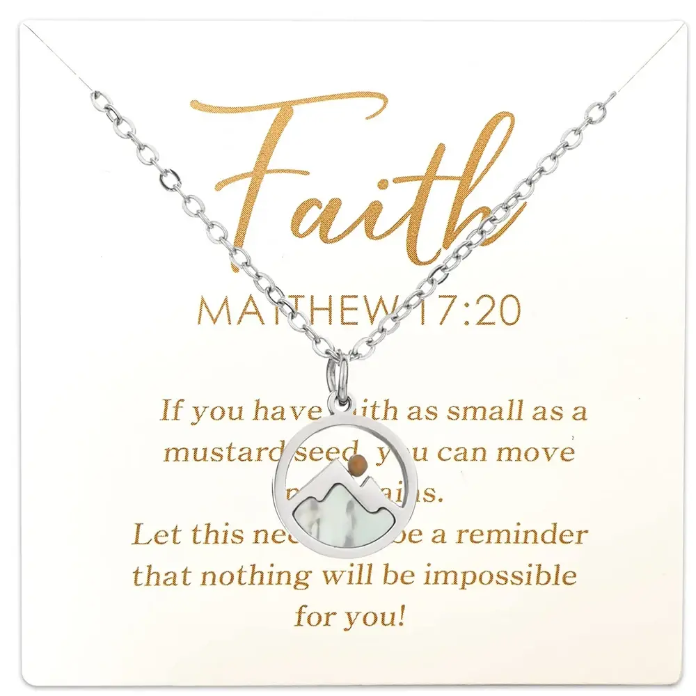 Mustard Seed Necklace for Women