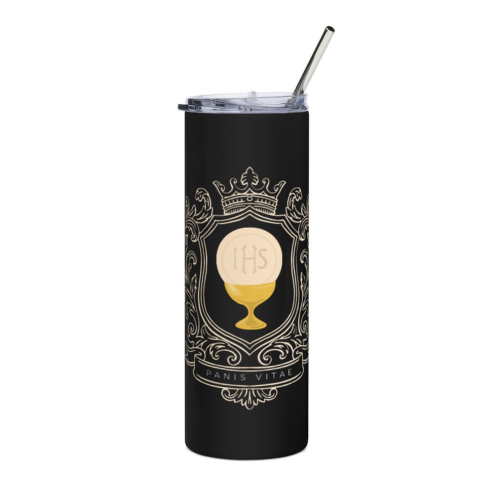 Thumbnail: Bread of Life IHS Tumbler - Eucharistic Vessel 20oz