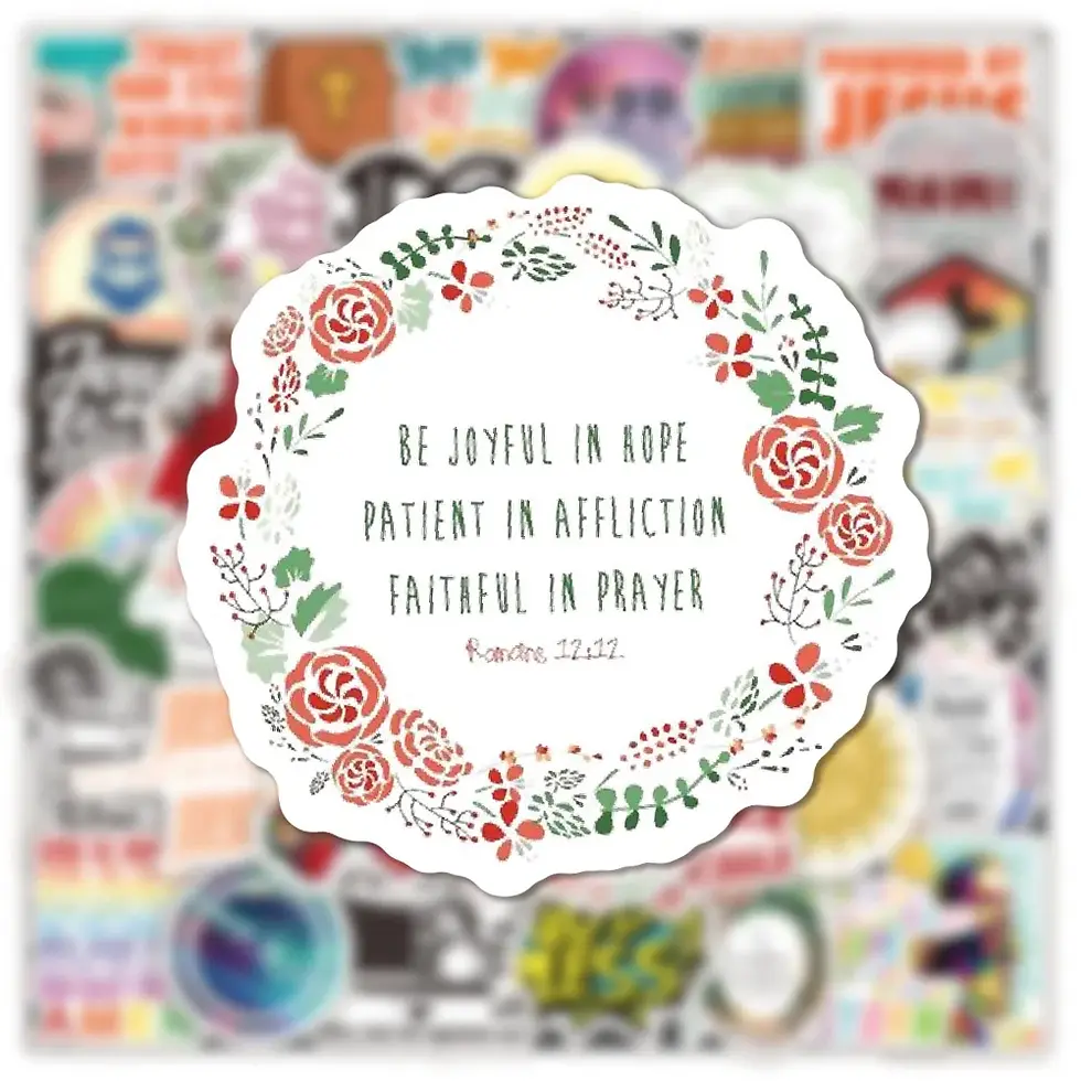 Thumbnail: Jesus Sayings Stickers for Scrapbooking & More