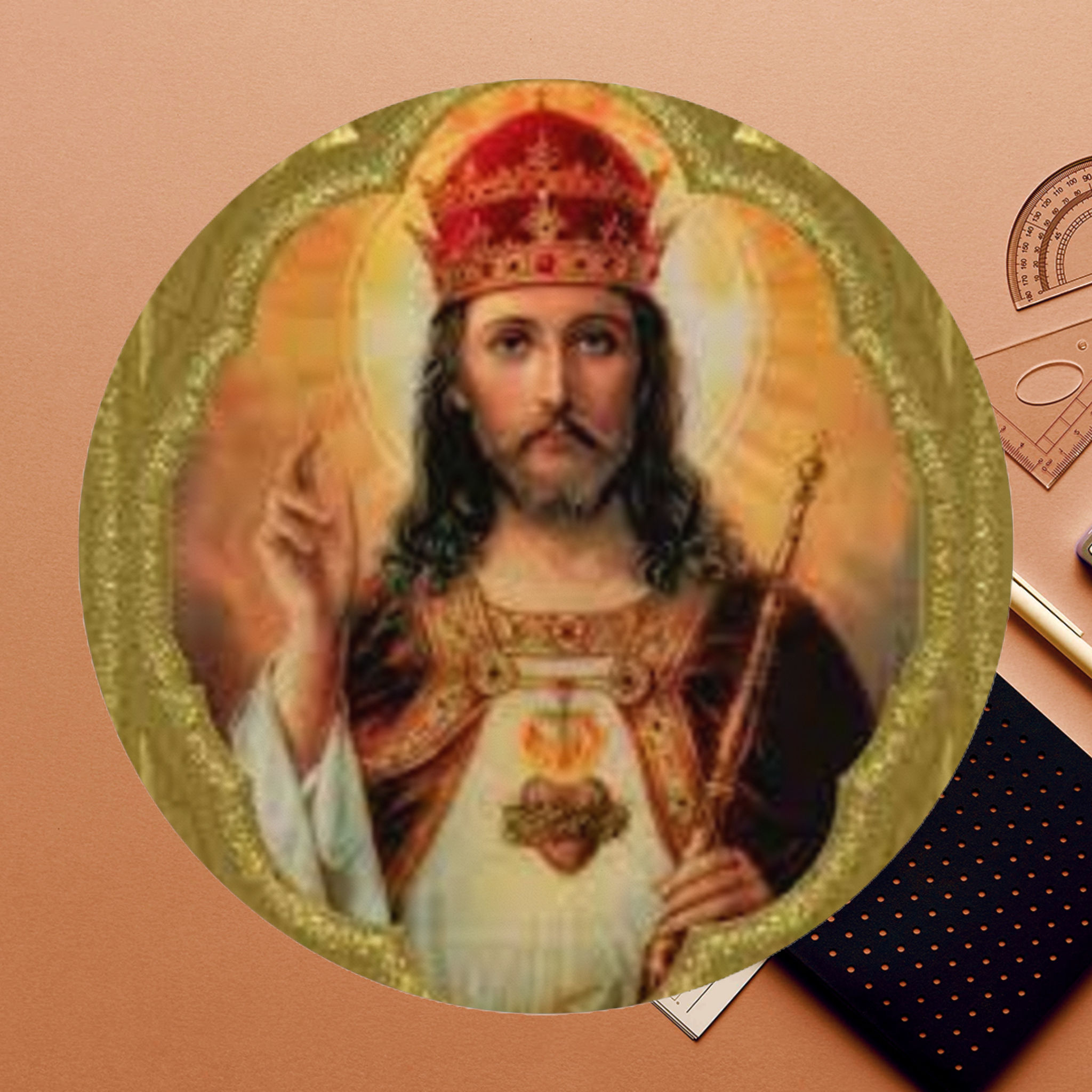 Christ is King - Mouse Pad - Uplifting Desk Essential