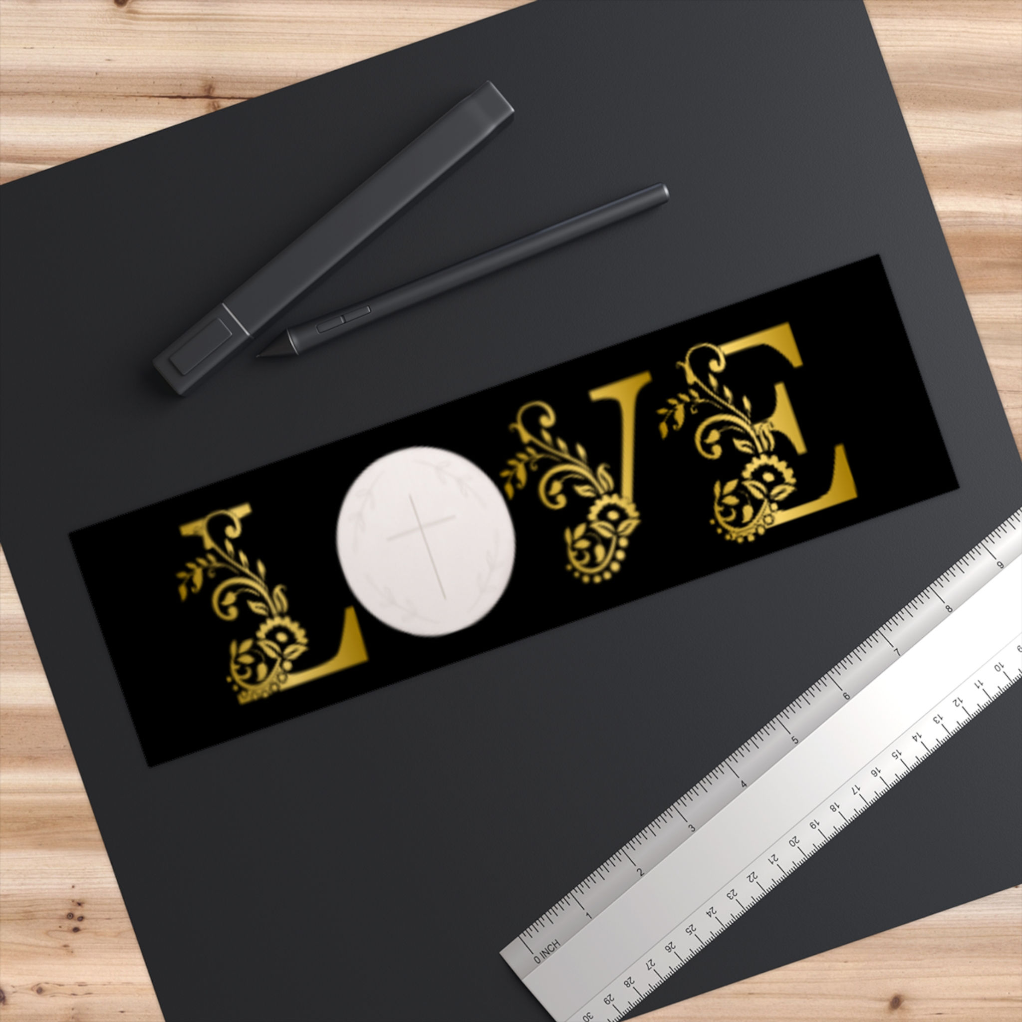 "LOVE" Bumper Stickers