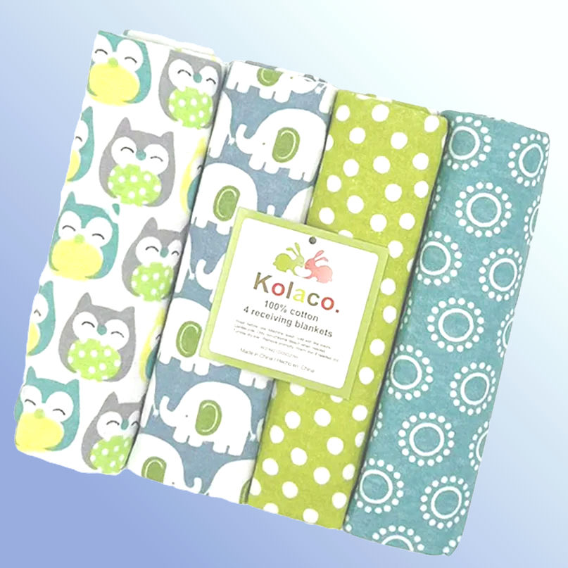 Swaddling Covenant Blankets - Manger Linen Set 4-Pack 30x30in