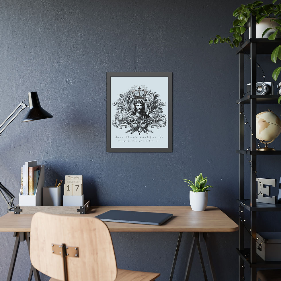 Thumbnail: Anima Christi Art Print: Sanctify Your Space