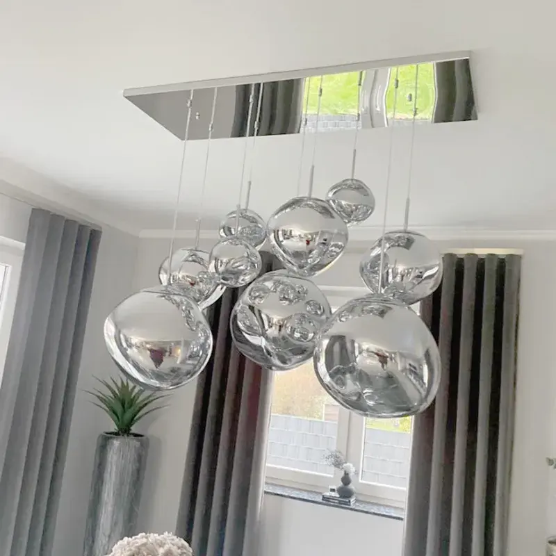 Thumbnail: Illuminate Your Space with Modern Nordic Lava LED Pendant