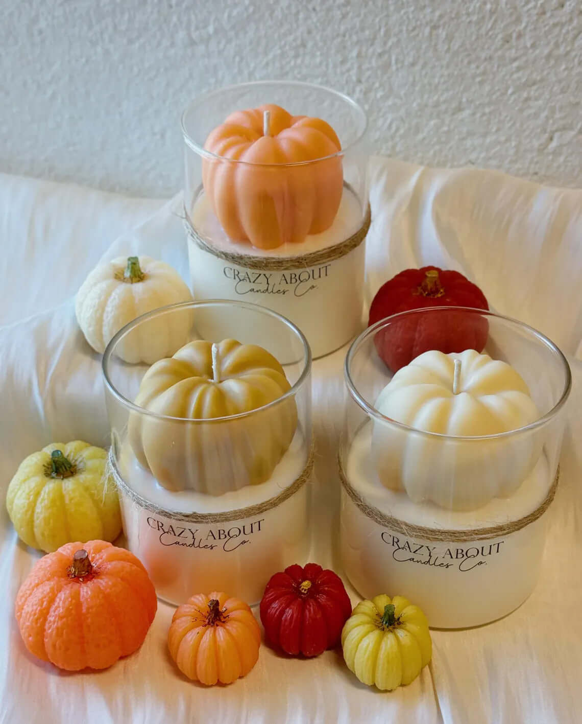 Pumpkin Glow Soy Candle for Autumn Grace