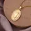 Thumbnail: Pendant Necklaces Glamour Gold Color Holy Christian Jewelry