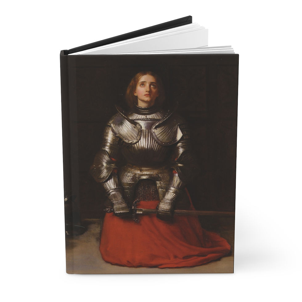 Thumbnail: St Joan of Arc Inspired Valor Hardcover Journal