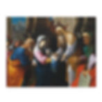 Presentation of Mary Puzzle - Temple Gift of Innocence, chipboard puzzle with Marian design