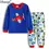 Thumbnail: Dino Boys Pajama Set - Tender Cotton Sleepwear, cotton boy pajama set with dinosaur cartoon pattern full sleeve