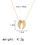 Thumbnail: Guardian Wings Pendant - Chain Necklace, alloy angel wings on adjustable chain gold or silver