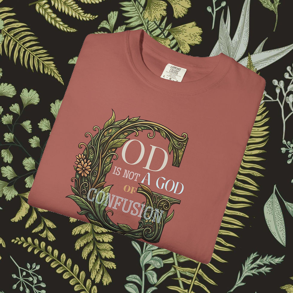 Thumbnail: God of Clarity Tee - Truth's Ordered Garment