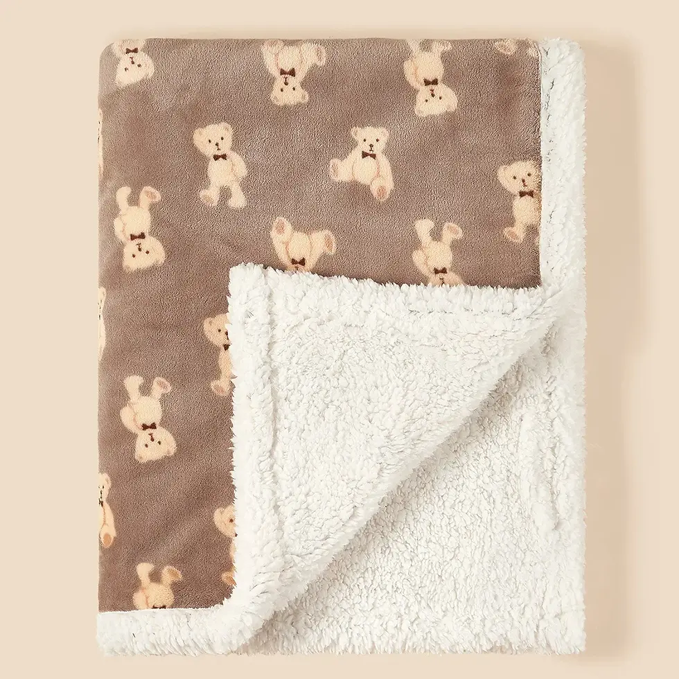 Thumbnail: Catholic Baby Flannel Swaddle Blanket ~~ Winter Cartoon Wrap for Boys and Girls, flannel cartoon print winter swaddle blanket