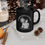 Thumbnail: St. Carlos Acutis Mug - Eucharistic Grace Chalice, black ceramic mug with faith design