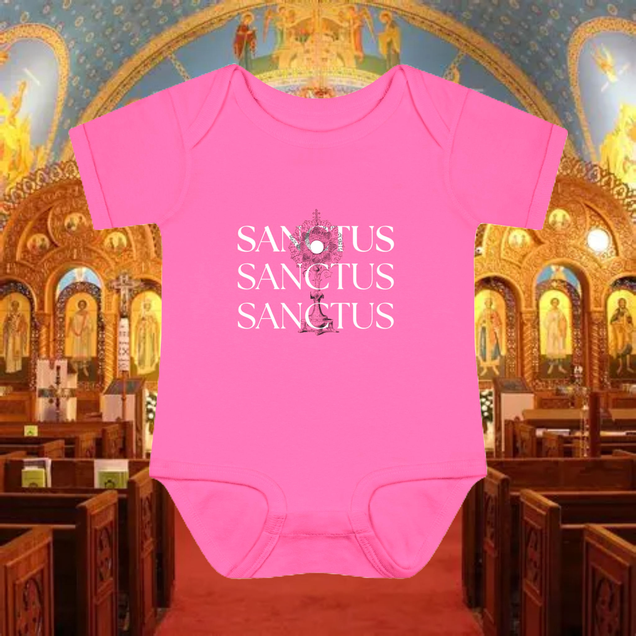 Sanctus Sanctus Bodysuit - Thrice Holy Infant Garment