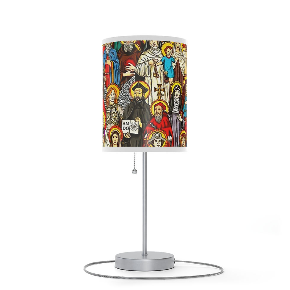 Thumbnail: Radiant Saints Lamp Stand - Illuminate Your Faith