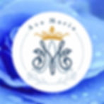 Ave Maria Round Stickers - Hail Mary's Grace Seal vinyl outdoor indoor pack of 10