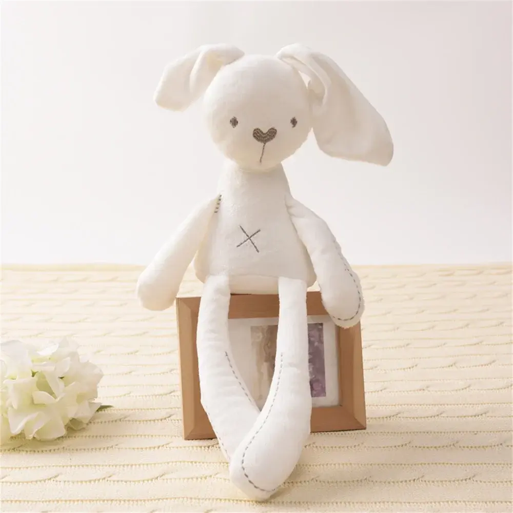 Long Ears Rabbit Plush - Comfort in Innocence, child-friendly 42cm plush toy assembled with care