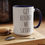 Thumbnail: Get Behind Me satan! Accent Coffee Mug, white ceramic color contrast interior/handle, 11oz/15oz spiritual declaration