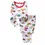 Thumbnail: Dino Boys Pajama Set - Tender Cotton Sleepwear, cotton boy pajama set with dinosaur cartoon pattern full sleeve