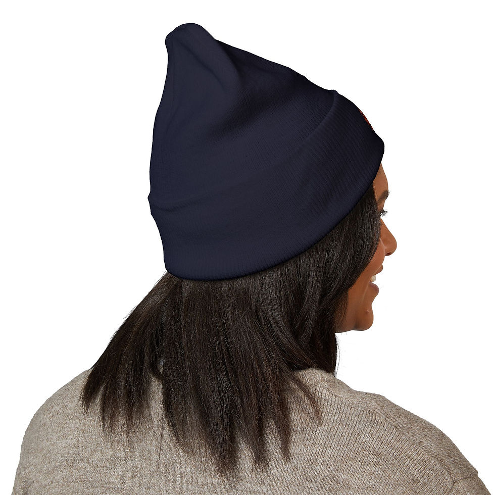 Thumbnail: St. Michael Guardian Warmth Cuffed Beanie