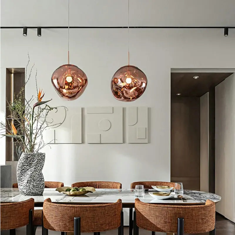 Thumbnail: Illuminate Your Space with Modern Nordic Lava LED Pendant