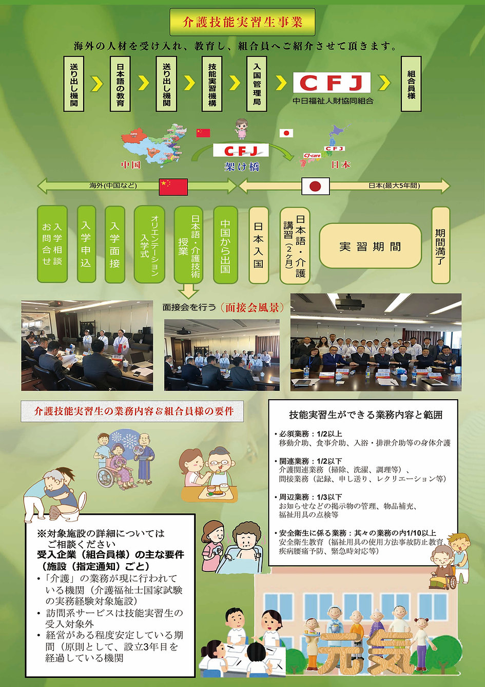 介護技能実習生