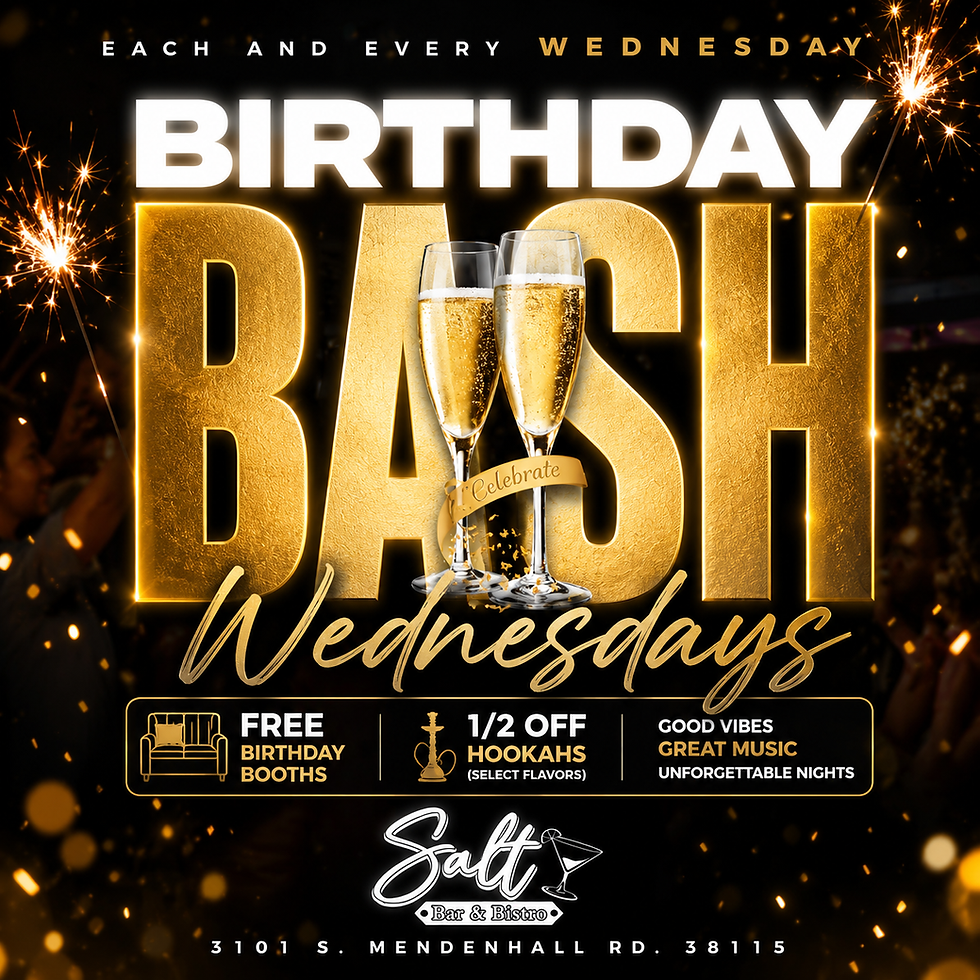 Birthday Bash Wednesdays