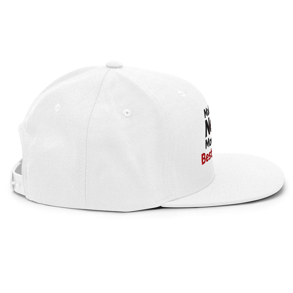 Thumbnail: White Make Your NexT Move Your Best Move! Snapback Hat