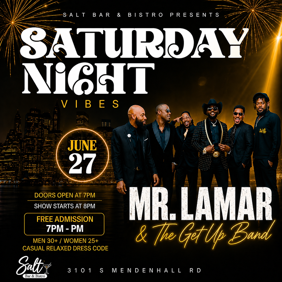 Salt's SNV: Mr. Lamar and The Get Up Band
