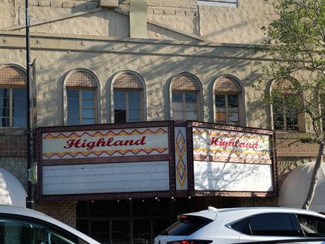 Highland Park Theatre: a cogitation and speculation