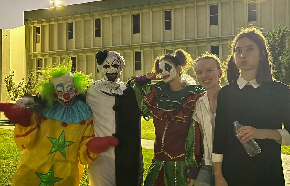 An inside look at the senior Halloween Skit