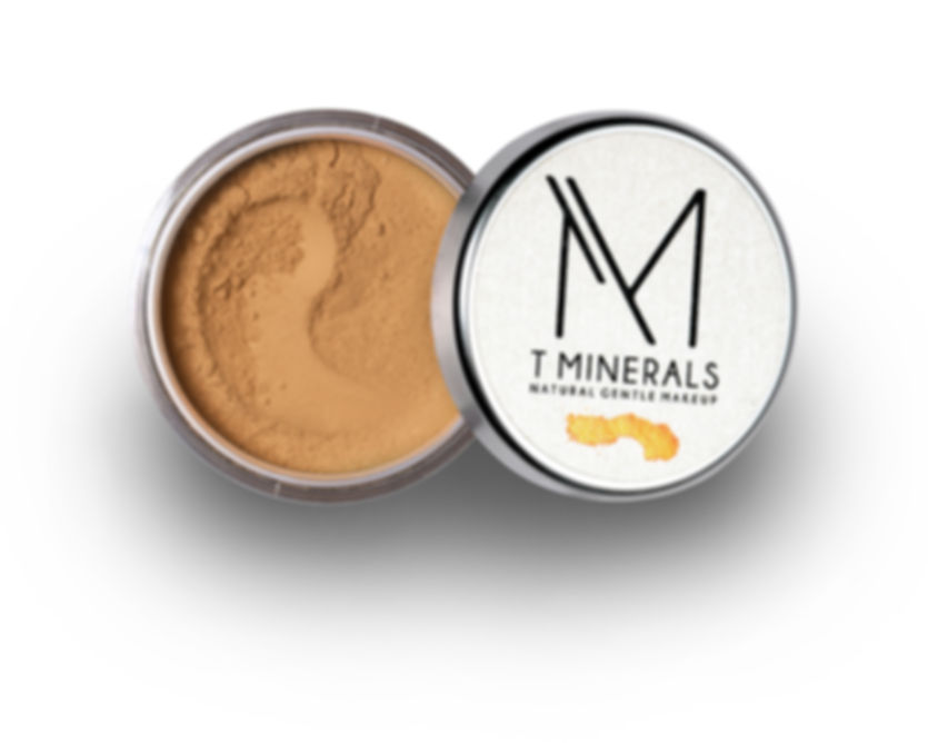 Pure Mineral Foundation - Ceylon Cinnamon for Dark Skin, Warm Undertones