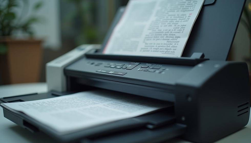 Aluguel de scanners: Eficiência e suporte para sua empresa
